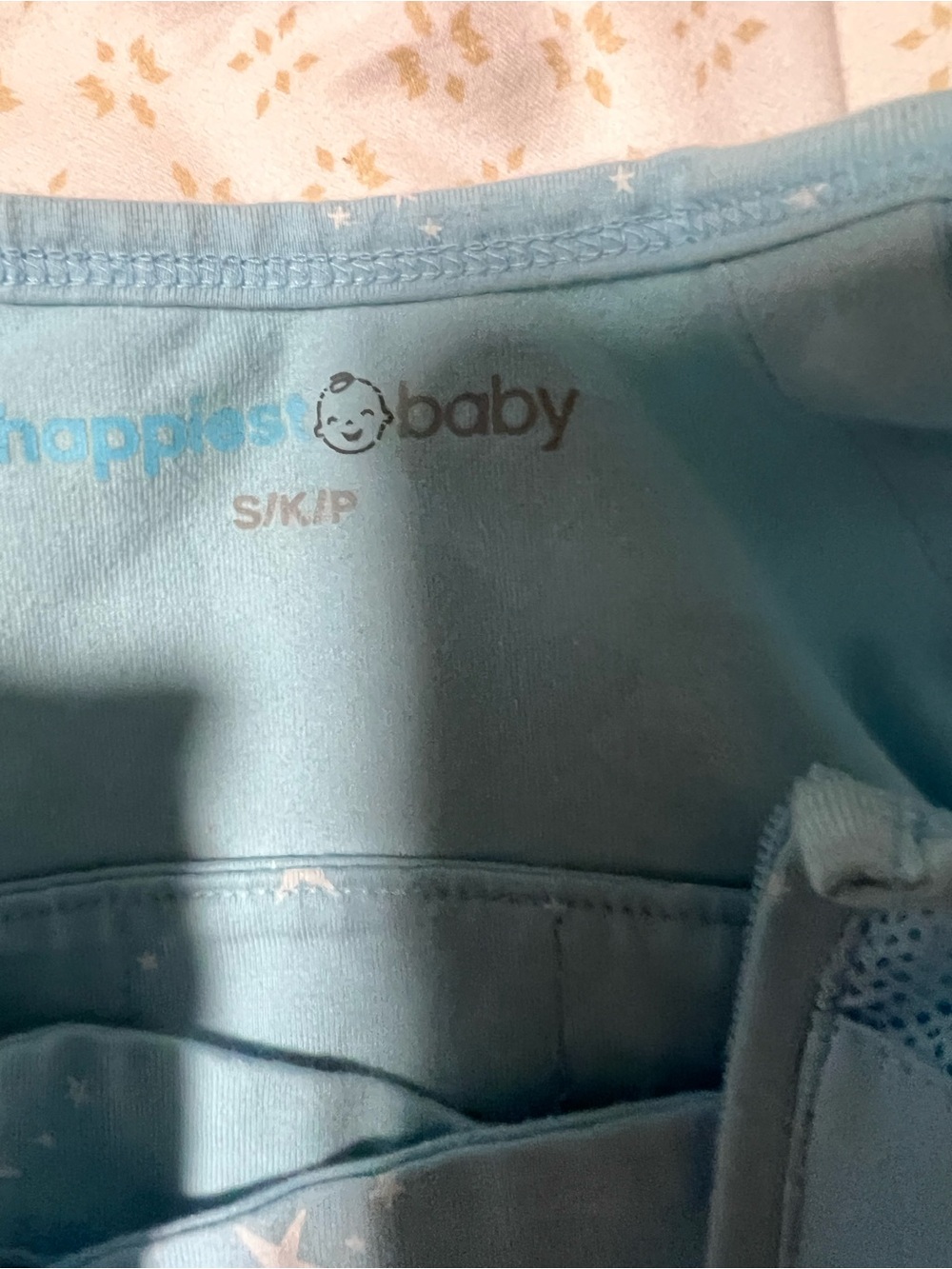 Happiest baby, Sleepea swaddle Light Blue Star-Print size small - Picture 5 of 6